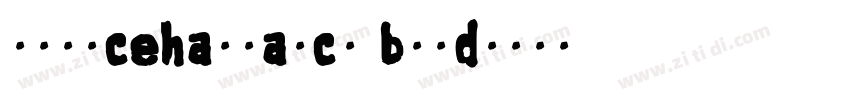 sourcehansancn bold字体转换